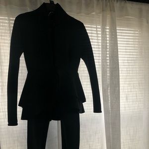 Black Fashion Nova Suit.